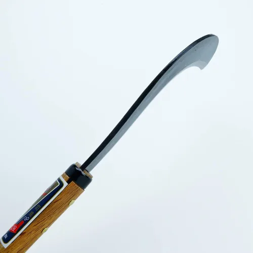 Miniatura 2 de OJIKA' Guadaña mango largo de doble filo Aogami hoja de acero forestal Japón herramientas 23.6inch