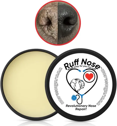 Miniatura 2 de Bálsamo natural para la nariz y las patas del perro, hidratante suave RuffNose para patas y narices secas y agrietadas, ayuda a mantener la piel