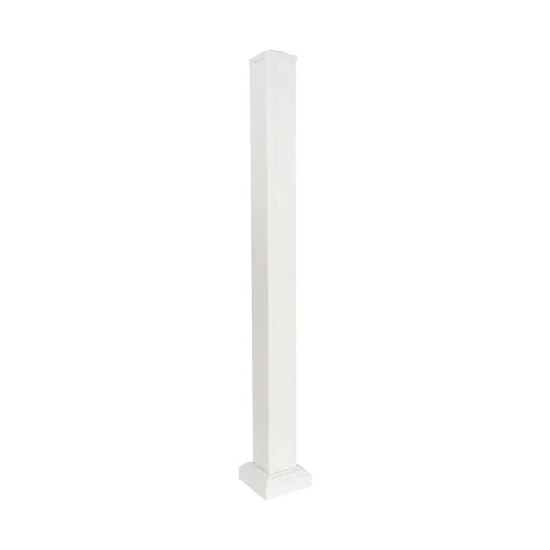 Miniatura 4 de Allure Kit de postes de cubierta de aluminio negro de 3 pulgadas x 3 pulgadas x 36 pulgadas