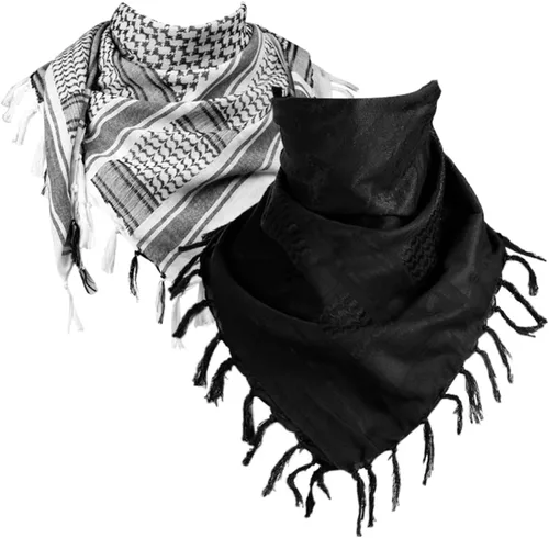 Miniatura 94 de FREE SOLDIER - Bufanda militar, shemagh, pañuelo palestino, bufanda para la cabeza o el cuello, pañuelo árabe, pañuelo del desierto para la cabeza