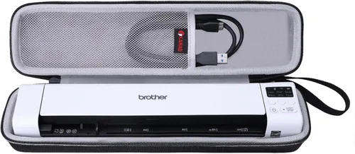 Miniatura 7 de XANAD Estuche rígido para Brother DS-640 o DS-740D o DS-940DW o DS-720D o Doxie Go SE Wireless Document Photo Scanner (negro)