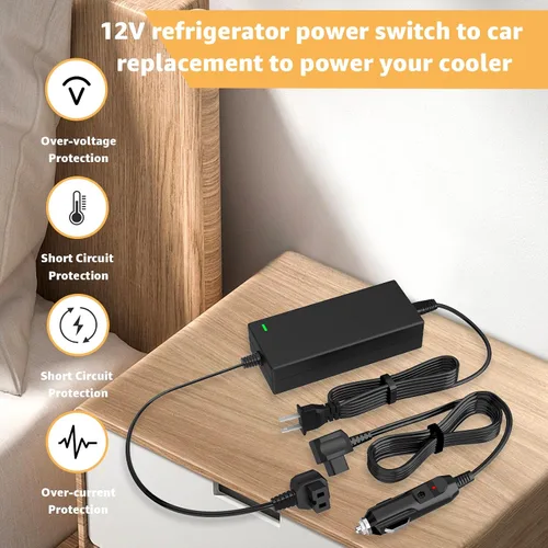 Miniatura 5 de Cable de alimentación compatible con Alpicool, Bodega, Euhomy, BougeRV, ARB, ICECO, Setpower, JoyTutus, cable de alimentación enfriador
