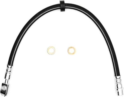 Dynamic Friction Company Manguera de línea de freno delantero 350-74015 para Volkswagen Beetle 1998-2010, Volkswagen Jetta 1999-2005, Golf