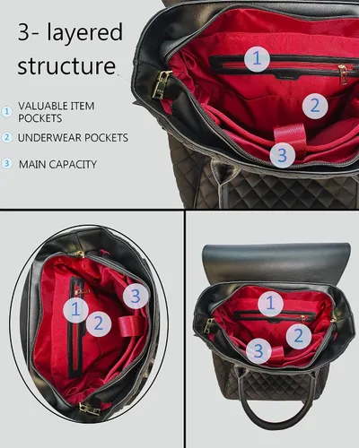 Miniatura 4 de VH&GRED Equipaje de viaje de negocios18 pulgadas caja de tela bolsa de carro pequeña maleta portátil de rueda universal maleta femenina se puede