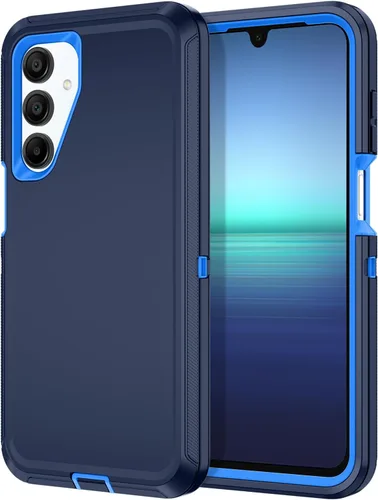 Miniatura 10 de I-HONVA Funda para Samsung Galaxy A52 5G a prueba de golpes, a prueba de polvo y caídas, 3 capas de protección de cuerpo completo