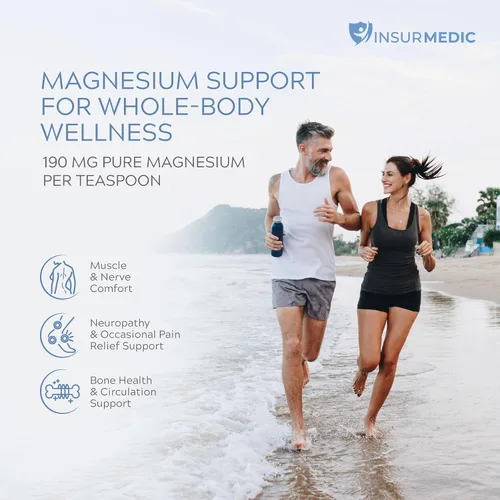 Miniatura 3 de Crema de magnesio para neuropatía – Calambres musculares nerviosos y apoyo para el dolor corporal Loción tópica para niños y adultos – Relajante