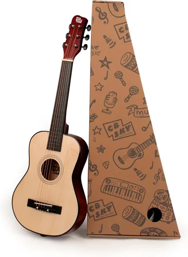 Miniatura 11 de Guitarra acústica de cuerdas de metal de 30 pulgadas, regalo para niñas, juguetes musicales para niños, instrumento musical (negro-2)