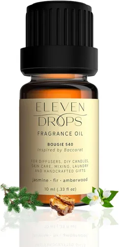Miniatura 10 de Bougie 540 Aceite de fragancia Notas de jazmín, abeto y ámbar Aceite difusor de varillas de aroma de larga duración para el hogar, oficina