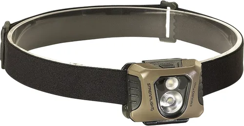 Miniatura 6 de Streamlight 61420 Enduro Pro linterna de cabeza LED de 200 lúmenes y 2250 candelas ultra ligera con pilas AA y correa elástica, caja, amarilla