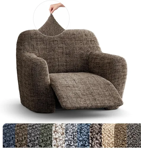 Miniatura 10 de PAULATO BY GA.I.CO. Funda reclinable – Funda de ajuste suave – Protector elástico de muebles reclinables de 1 pieza – Tela estampada hipoalergénica