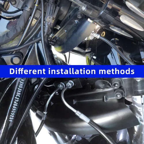 Miniatura 4 de psler - Deflector de viento de árbol triple inferior, cubierta de horquilla delantera para motocicleta Touring Electra Street Road Glide Road King