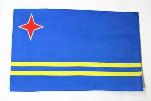 Miniatura 46 de AZ FLAG Juego de 5 banderas de Venezuela con parche – 35.4 x 23.6 in – Bandera Venezolana 7 estrellas 100% poliéster con ojales metálicos integrados