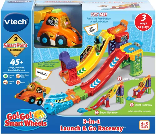 Miniatura 7 de VTech Go! Smart Wheels Pista de lanzamiento 3 en 1
