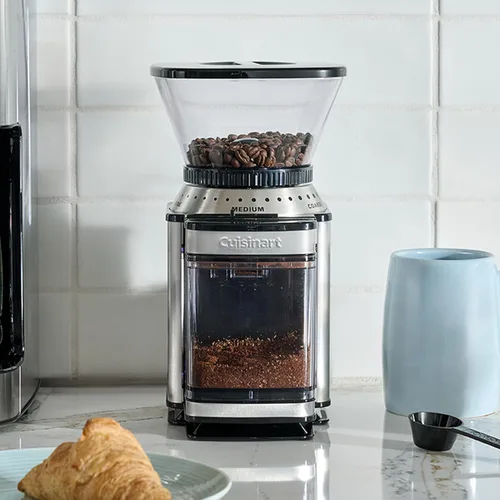 Miniatura 2 de Cuisinart Molinillo de café eléctrico de un solo toque con selector de molienda de 18 posiciones, acero inoxidable, DBM-8P1