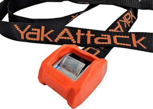 Miniatura 4 de YakAttack Cam Straps - Paquete de 2 correas de 3 x 1 pulgada, amarre de poliéster resistente para kayak, cubierta de hebilla de goma, paquete de 2