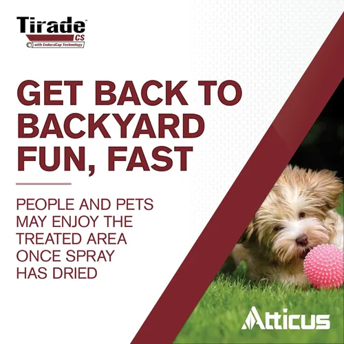Miniatura 6 de Atticus Tirade CS Insecticida (16 onzas) Control de plagas en interiores y exteriores liberado en el tiempo para hormigas, moscas, pulgas, mosquitos