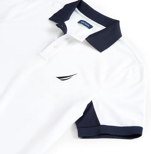 Miniatura 6 de Nautica - Camiseta estilo polo para hombre, de manga corta, ajuste clásico
