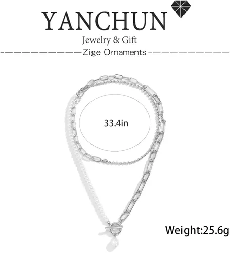 Miniatura 6 de YANCHUN - Collar con estilo de gargantilla de estrella dorada para mujer, collar de capa delicada para adolescentes y niñas, regalo ideal