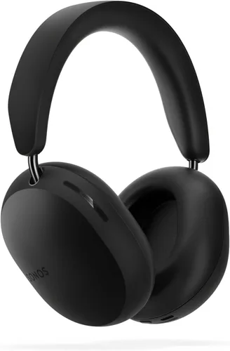 Sonos Ace | Auriculares inalámbricos supraaurales con cancelación de ruido con Bluetooth, batería de 30 horas, audio espacial, Dolby Atmos, Negro