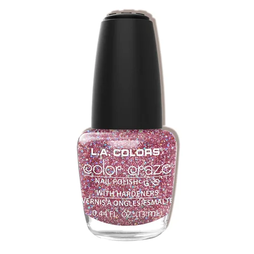 Miniatura 19 de L.A. COLORS Esmalte de uñas Color Craze, Glitter Bomb CNP543 Bomba de purpurina