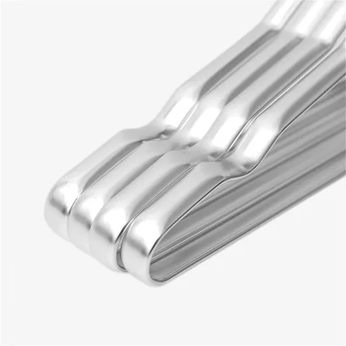 Miniatura 7 de 5Pcs Clothes Hanger Anti-Slip Antideformation Aluminium Alloy Closet Dress Clothing Towel Multifunction Storage Rack Coat Hanger(E)