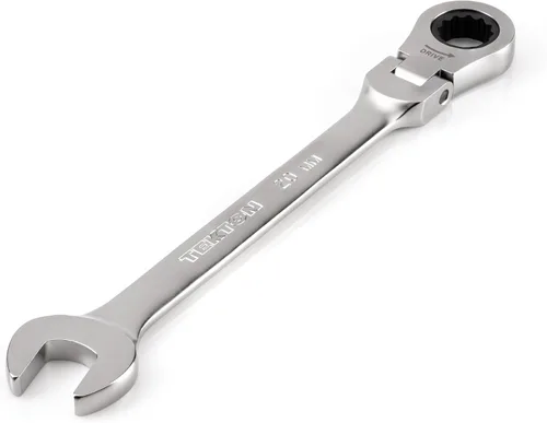 Miniatura 17 de TEKTON Llave combinada de trinquete de 12 puntos con cabezal flexible de 7 mm (0.276 in) WRC26407