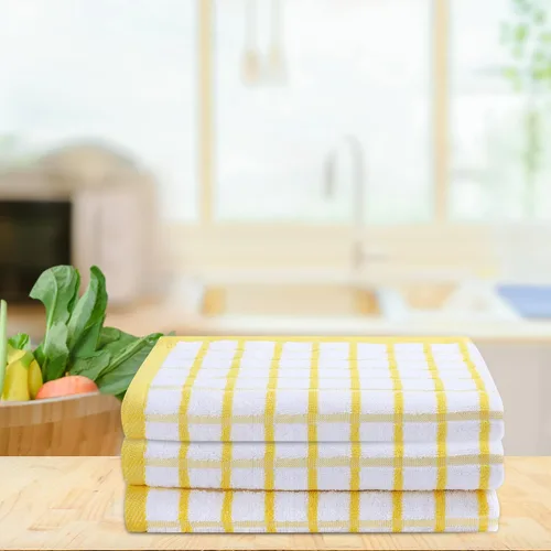 Miniatura 111 de Urban Villa Toallas de cocina 100% algodón para cocina (juego de 6) 20"x30" toallas de cocina altamente absorbentes, juego de ropa de cocina