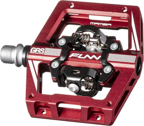 Miniatura 10 de Funn Mamba S MTB - Pedales sin clip de doble cara, pedales de bicicleta de montaña de plataforma compacta, compatibles con tacos SPD, pedales