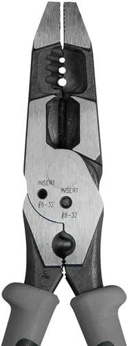 Miniatura 5 de Klein Tools Alicates multiherramienta J215-8CR, fabricados en Estados Unidos, herramienta híbrida multipropósito/crimpadora, pelacables, corte