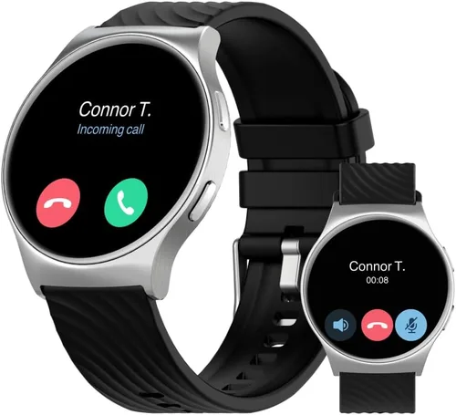 Miniatura 2 de Motorola Moto Watch 120 - Reloj inteligente Bluetooth de alta calidad con pantalla AMOLED, batería de 10 días, seguimiento de frecuencia cardíaca
