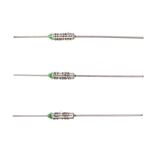Miniatura 45 de Fusible térmico de temperatura metálica RY65 149.0 °F 149 ℉ 10A 250V 10 piezas