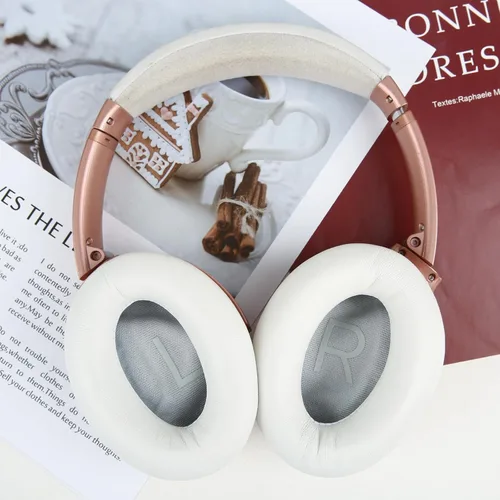 Miniatura 6 de Almohadillas para los oídos para Bose QuietComfort 45 QC45 QC35 ii QC35, cojines de cuero de piel de cordero para auriculares profesionales, QC45