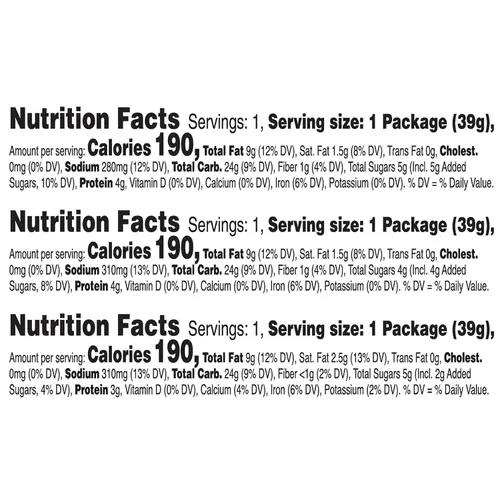 Miniatura 17 de Kellogg's - Caja de aperitivos a granel, paquete variado de galletas Cheez-It (42 bolsas), paquete surtido de galletas Keebler (45 unidades)
