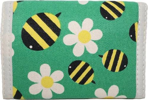 Miniatura 3 de bungalow 360 Billetera vegana triple, Bumble Bee, Billetera clásica triple