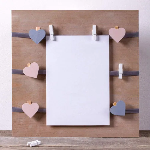 Miniatura 5 de Alfileres de madera, 100 clips de madera pequeños de 1.3 pulgadas con cordel de yute de 33 pies para clips de bolsa, bolsa de ropa, alfiler de ropa