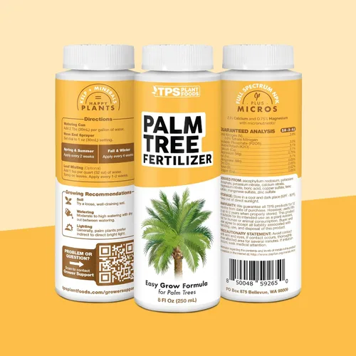 Miniatura 8 de Fertilizante para palmeras para todas las palmas y helechos, alimento líquido para plantas 8 oz (250mL)