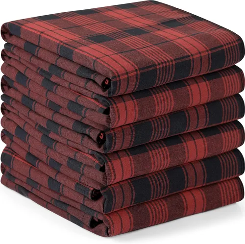 Miniatura 18 de Utopia Towels Juego de 12 paños negros de 15 x 25 pulgadas, 100% algodón hilado en anillo, altamente absorbentes y reutilizables, juego de barra