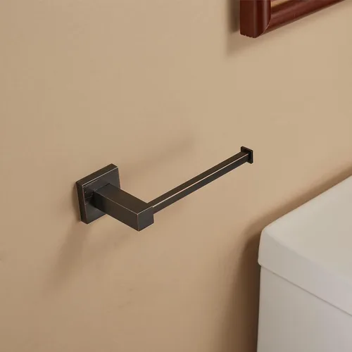 Miniatura 3 de BigBig Home ORB - Portarrollos de papel higiénico para baño, montaje en pared para baño y cocina, estilo cuadrado moderno