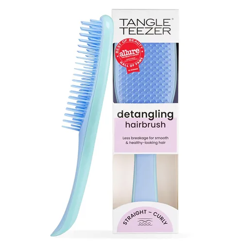 Miniatura 19 de Tangle Teezer Cepillo desenredante definitivo para cabello húmedo y seco, elimina nudos y reduce la rotura para todo tipo de cabello, frambuesa