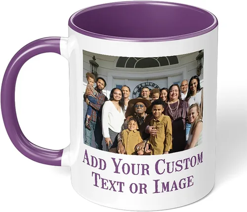 Miniatura 9 de Taza de café personalizada con foto, taza de cerámica personalizada de 11oz, taza de té con foto personalizada, idea única de regalo, Taza Café