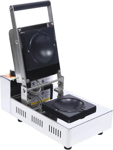 Máquina para hacer hamburguesas de helado de 1000 Kw, máquina para hacer hamburguesas ovfo para encimera, sandwichera de helado 122-482℉ en