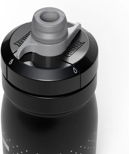 Miniatura 3 de CamelBak Podium botella de agua para bicicleta con compresión, negra, 15 onzas Negro