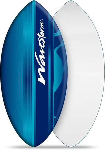 Miniatura 9 de Wavestorm Skimboard de espuma de 48 pulgadas Skimboard para principiantes y todos los niveles de skimming, surf y bodyboard, Skimboar azul