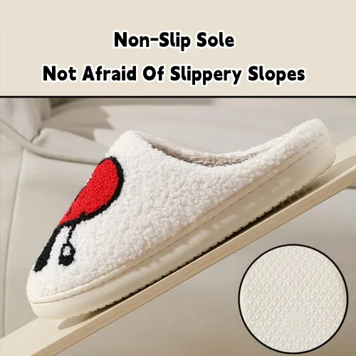 Miniatura 4 de Zapatos casuales para parejas, lindas pantuflas para mujeres y hombres, pantuflas de forro polar de dibujos animados, pantuflas de felpa