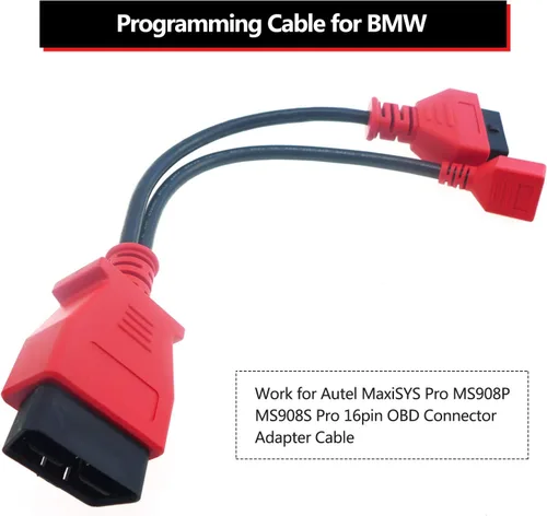 Miniatura 2 de Conector de cable OBD2 para Autel MaxiSYS Pro MS908P, cable de programación para BMW, adaptador OBD II de 16 pines, herramienta de escaneo de cable