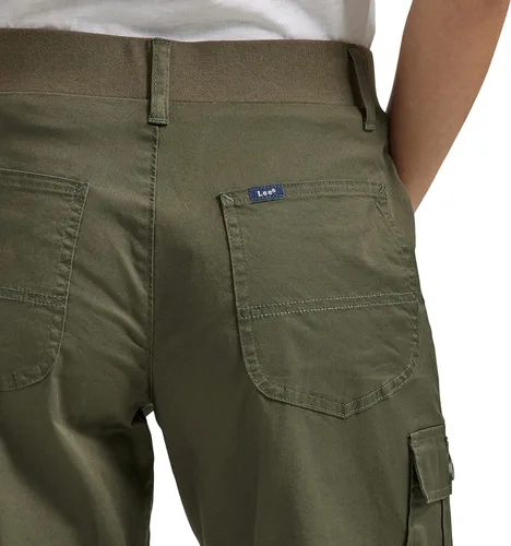 Miniatura 5 de Lee Bermudas tipo cargo para mujer Petite Flex-to-go de tiro medio, ajuste relajado
