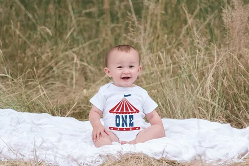 Miniatura 3 de 7 ate 9 Apparel Circo de cumpleaños para niño de una sola pieza