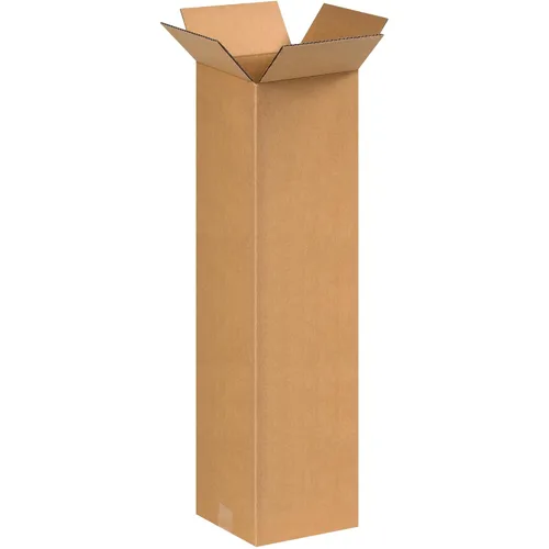 Miniatura 34 de BOX USA Cajas de envío medianas de 10 pulgadas de largo x 10 pulgadas de ancho x 18 pulgadas de alto, paquete de 25 cajas de cartón para envío