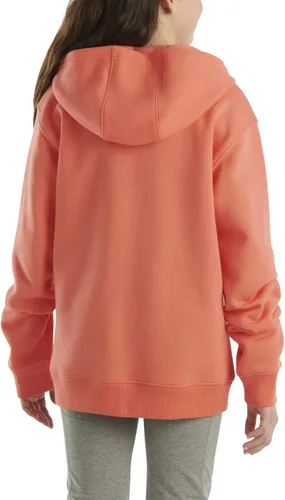 Miniatura 2 de Carhartt Sudadera de punto de manga larga con cuello y capucha para niñas