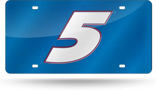 Miniatura 14 de Rico Industries NASCAR Chase Elliott #9 - Etiqueta de corte láser de 12 x 6 pulgadas para automóvil, camión, SUV, decoración de automóvil